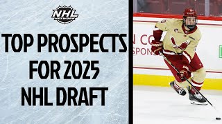 Previewing 2025 NHL Draft Prospects [upl. by Nollek]