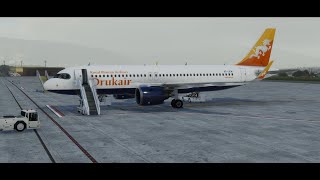 KATHMANDU X PARO  Toliss A320neo  drukair bhutan beautiful paro pmdg msfs2024 msfs2020 [upl. by Entsirhc]