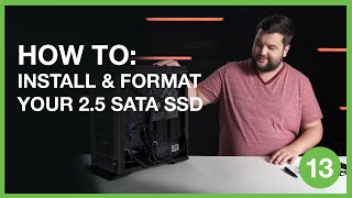 How to Install and Format Your 25Inch SATA SSD  Inside Gaming With Seagate [upl. by Shamus200]