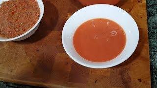 Cómo se hace Gazpacho Andaluz en thermomix [upl. by Cordeelia654]