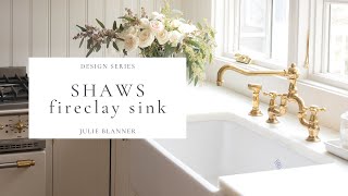 Shaws Sink  Everything You Need to Know about Fireclay Sinks [upl. by Elyk930]