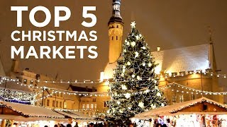 Top 5 Christmas Markets In The World  UNILAD Adventure [upl. by Jada]