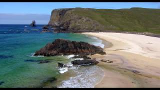 Sandwood Bay Sutherland Scotland [upl. by Eirod]