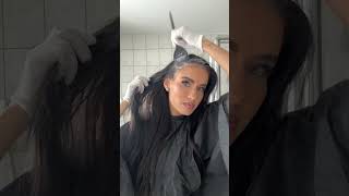 Richtig geile Haarfarbe aus der Deogerie 👌🏻🤩 hair haircolor hairtutorial bielefeld haircare [upl. by Crowley]