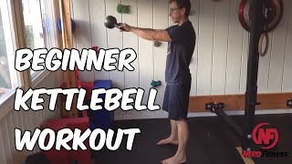 20 Minute Beginner Kettlebell Workout [upl. by Damien]