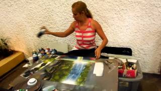 Amazing Spray Paint Artist [upl. by Neimad]