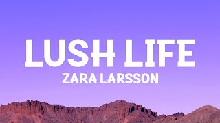 Zara Larsson  Lush Life Lyrics [upl. by Ewald29]