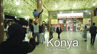 Walking Tour Of Konya’s OtogarBus Terminal [upl. by Leonhard128]