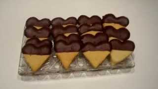 Galletas de mantequilla con chocolate [upl. by Adlez]