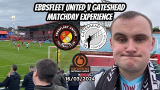 When it’s not your day…  Ebbsfleet United v Gateshead 160324 [upl. by Aneert]