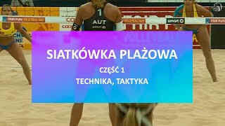 Siatkówka Plażowa cz1  technika taktyka [upl. by Monney]