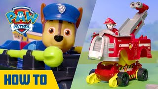 NEW PAW Patrol Rise amp Rescue Vehicles  How to Play  Toys for Kids [upl. by Rosemari758]