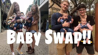 Switching babies with another teen mom  TEEN MOM 12 DAYS OF VLOGMAS DAY 10 [upl. by Mckenzie]