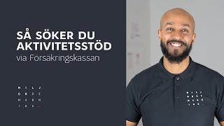 Så här ansöker du om aktivitetsstöd via Försäkringskassan  Miljonbemanning [upl. by Hultin671]