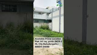 🏘Prime Location Plot 141 sq yardsHL City Bahadurgarh shorts bahadurgarh realestate video [upl. by Kcir199]