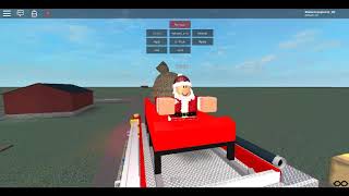 Spotsylvania fire department santa rides roblox PT1 [upl. by Ynneb]