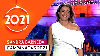 El vestido de Sandra Barneda en las Campanadas 2021 de Telecinco y Cuatro – Mediaset España [upl. by Ronalda]