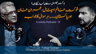 Curiosity Podcast 13  Shaukat Khanum Imran Khan and Pakistan by Faisal Sultan  Faisal Warraich [upl. by Angel940]