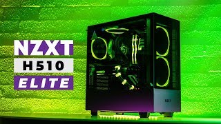 NZXT H510 Elite  Ryzen 7 3700X Gaming Build with Benchmarks [upl. by Baiss520]