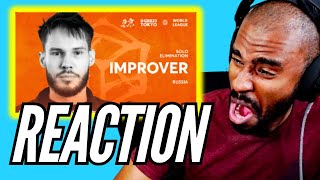 IMPROVER 🇷🇺  GRAND BEATBOX BATTLE 2023 WORLD LEAGUE  Solo Elimination REACTION [upl. by Lawler302]