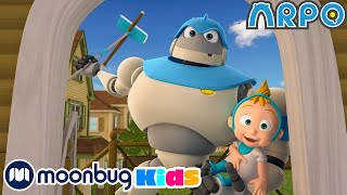 ARPO The Robot  Master Of HouseholdFu  Moonbug Kids TV Shows  Full Episodes  Cartoons For Kids [upl. by Ithnan]