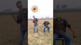 Matching twin brotherr flying body parts vs Eating mango egg amp Catching brown catt funny video [upl. by Monteria]