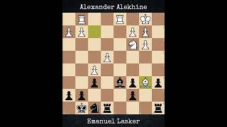 Alexander Alekhine vs Emanuel Lasker  St Petersburg Russia 1914 [upl. by Etz]