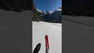 How Long 🏂️‍🔥😲😲😲😲😲😲😲😲 snowski skiseason skiing goproskiing winterseason snowboarding snow [upl. by Sivrahc768]