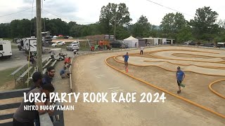 LCRC 2024 PARTY ROCK RACE NITRO BUGGY AMAIN [upl. by Gelhar]