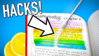 Back to School  DIY Lazy school gadgets and hacks everyone should know [upl. by Demakis]