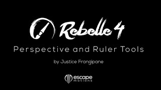 Rebelle 4 Tutorials Perspective and Ruler Tool [upl. by Levi381]