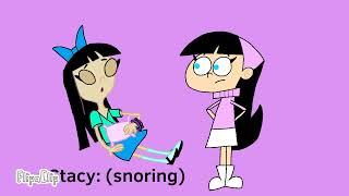 Stacy Snoring Trixie says Shh [upl. by Ettesel677]