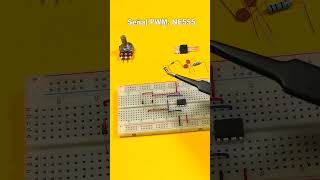 Circuito generador de señal PWM ne555 pwm electronica shorts [upl. by Acirehs356]