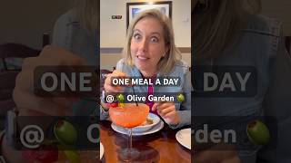 What I Eat at Olive Garden in 35 minute OMAD [upl. by Chiang]