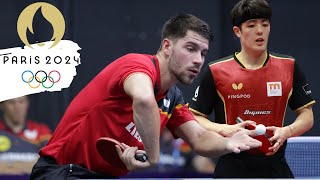 FULL MATCH  Dang Qiu vs Patrick Franziska  Paris Olympics 2024 Germany Warm Up Games [upl. by Lise]