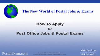 How to Easily Apply for Post Office Jobs and Postal Exams  The Complete Postal Guide [upl. by Dnaletak381]