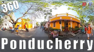 360VR PondicherryTamil NaduIndiaFrench Riviera [upl. by Kcirrek]