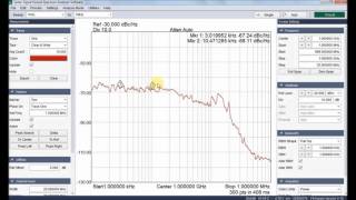 SIGNAL HOUND  phase noise plot using signal hound spectrum analyzer  SA44B  SA124B [upl. by Akemehc137]