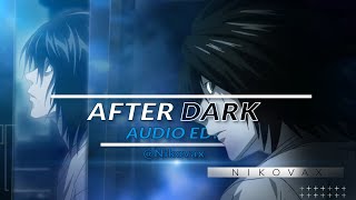 After Dark  L Lawliet  quot I am that Monster quot edit audio [upl. by Erapsag]