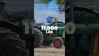 Tractor Pulling Oliver Super 99 vs John Deere 830 tractorpulling johndeere [upl. by Wolram]