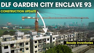 Dlf construction speed 😱  garden city enclave 93 [upl. by Amye518]