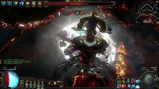 PoE Cold Dot Occultist Uber Sirius 325 6M DPS [upl. by Alaehs]