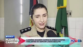 Preso suspeito de assalto a segurança em Lagoa Seca [upl. by Ttevi441]