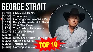 George Strait Greatest Hits  Best Songs of George Strait 2024 [upl. by Sanborn]