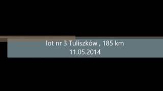 Przylot gołębi z lotu Tuliszków  185 km [upl. by Ashli]