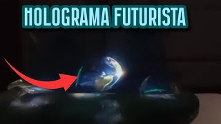 HOLOGRAMA FUTURISTA  3D FUTURISTIC HOLOGRAM [upl. by Kato]