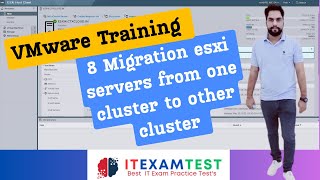 VMware Training 8 Migration esxi servers from one cluster to other cluster [upl. by Lajib]