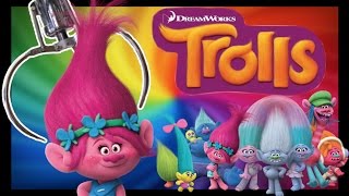 ★Trolls Movie Plush Claw Machine Wins Trolls Arcade Crane Game  ClawTuber [upl. by Alor]