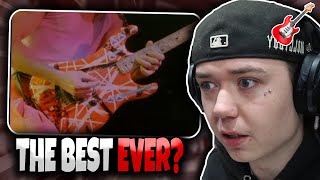 HIP HOP FAN’S FIRST TIME HEARING Van Halen Eruption Guitar Solo  GENUINE REACTION [upl. by Delp]