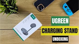 UGREEN 2 in 1 Wireless Charger Charging Stand Unboxing  Best Charger for Standby Mode in iOS 17 [upl. by Jarrid]